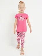 Legginsy - Mayoral Legginsy 3778 Bordowy - miniaturka - grafika 1