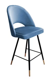 Atos Hoker krzesło barowe Polo podstawa czarna/złota MG33 - Taborety i hokery Atos Hoker krzesło barowe Polo podstawa czarna/złota MG33 - Taborety i hokery - miniaturka - grafika 2