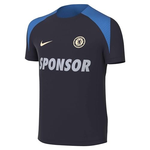 Nike Chelsea Children's Dri-Fit Strike Short-Sleeved Top K Tops Unisex - dla dzieci i młodzieży