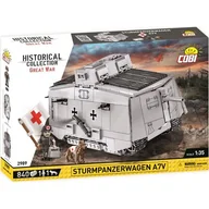Klocki - Klocki HC Great War Sturmpanzerwagen A7V 840 elementów - miniaturka - grafika 1