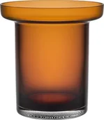 Wazony i flakony - Wazon Limelight Tulip 19,5 cm amber - miniaturka - grafika 1