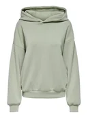 Bluzy damskie - ONLY Bluza Scarlet 15355809 Zielony Regular Fit - miniaturka - grafika 1