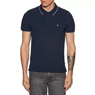 Koszulki męskie - All Terrain Gear by Wrangler męska koszulka polo z piką, Niebieski (granatowy 114), S - miniaturka - grafika 1