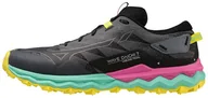 Buty sportowe damskie - Mizuno Buty do biegania damskie trailowe DAICHI 7 Iron Gate/Ebony/FFedora - miniaturka - grafika 1