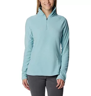Columbia Damska bluza polarowa Glacial IV z zamkiem do połowy, Aqua Haze, S - Bluzy damskie - miniaturka - grafika 1
