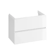 Szafki łazienkowe - Zestaw mebli łazienkowych Senti Malta Plus 80 cm biały połysk - miniaturka - grafika 1