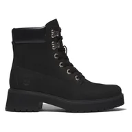 Półbuty damskie - Damskie Buty zimowe TIMBERLAND CARNABY COOL 6IN TB0A5NYY0151 – Czarny - miniaturka - grafika 1