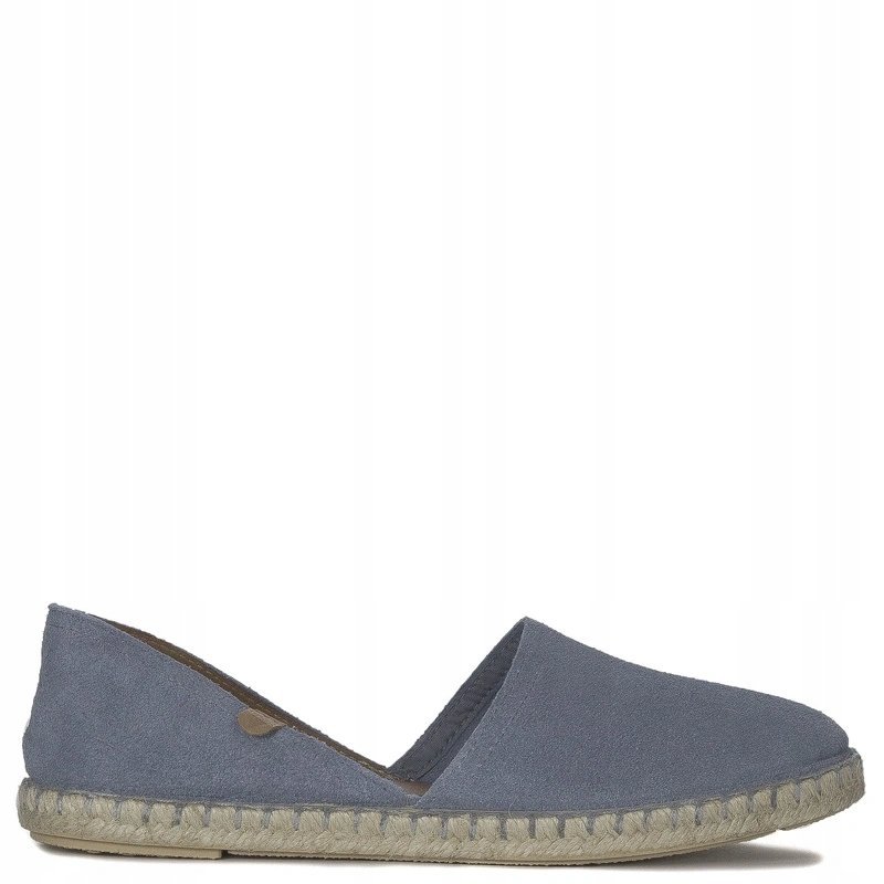 Verbenas Carmen Espadryle Skórzane Niebieskie CARMEN-SER-SEA r.37
