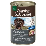 Mokra karma dla psów - REAL NATURE Country Selection Adult 6 x 400 g Bretagne z kaczką i kurczakiem - miniaturka - grafika 1