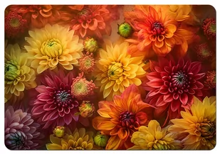 Podkładka na biurko Asters 50x70 cm - Podkładki na biurko - miniaturka - grafika 1