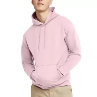 Bluzy męskie - Hanes EcoSmart męska bluza z kapturem, Bladoróżowy, S - miniaturka - grafika 1