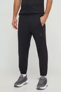 adidas Performance spodnie treningowe Designed for Training kolor czarny gładkie - Spodnie męskie - miniaturka - grafika 1