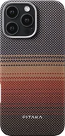 Etui i futerały do telefonów - Pitaka Tactile Woven Case, Sunset - iPhone 16 Pro Max - miniaturka - grafika 1