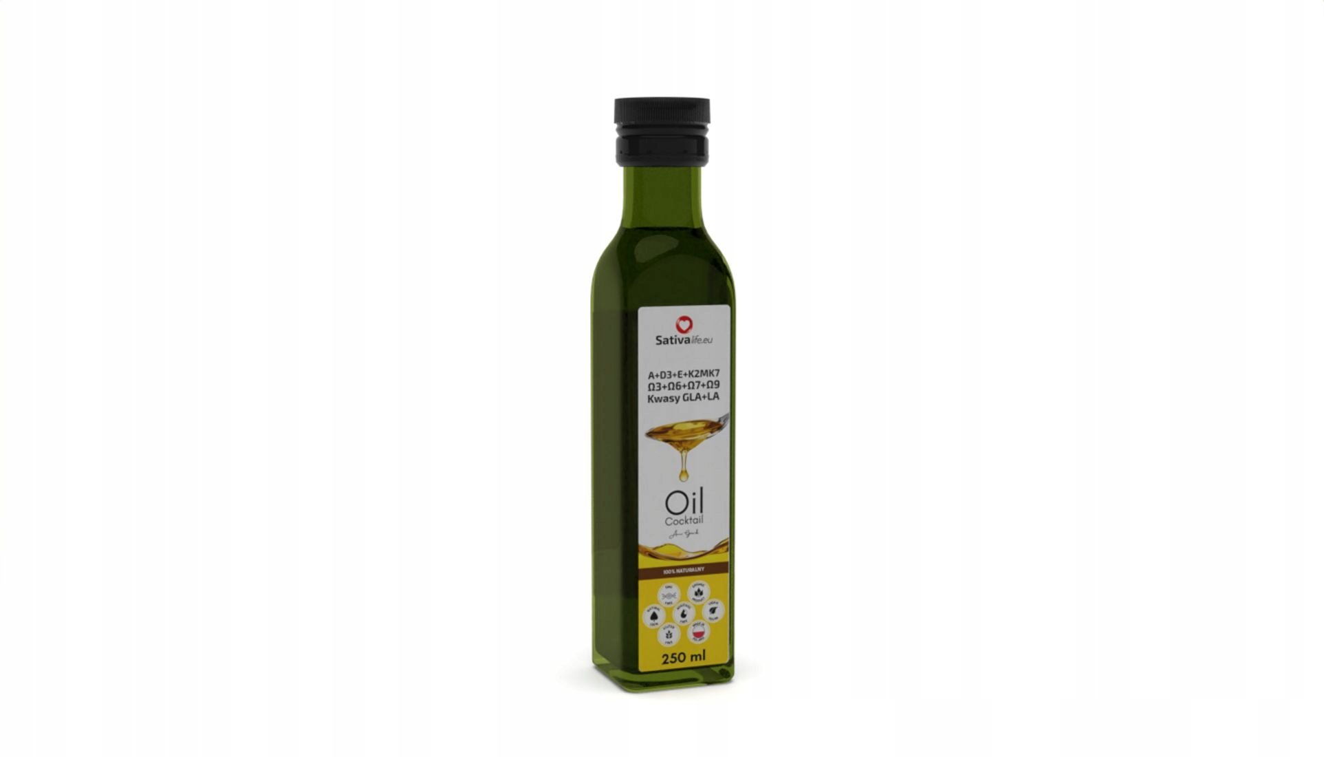 Sativa life Oil Coctail 250 ml 100% naturalny