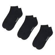 Skarpetki męskie - Zestaw 3 par niskich skarpet męskich Sprandi 0MB-003-AW23 (3-pack) Czarny - miniaturka - grafika 1