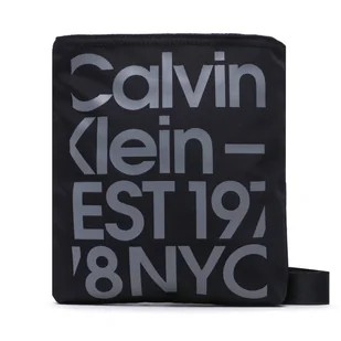 Saszetka Calvin Klein Jeans Sport Essentials Flatpack18 Gr K50K510378 Czarny - Torby męskie - miniaturka - grafika 1