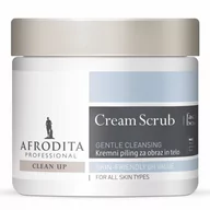 Peelingi do ciała - Afrodita, Clean Up, Kremowy Peeling Do Ciała I Twarzy, 450ml - miniaturka - grafika 1