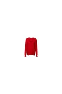 Swetry damskie - ESPRIT Sweter damski, 610/Dark Red, XXL - miniaturka - grafika 1