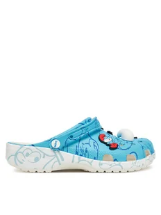 Crocs Klapki Smurfs Classic Clog 210820 Kolorowy - Klapki i japonki męskie - miniaturka - grafika 1