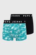 Majtki męskie - Pepe Jeans bokserki WATER LR TK 2P 2-pack męskie kolor niebieski PMU11137 - miniaturka - grafika 1