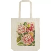 Torba bawełniana STBAG 62 Różowe róże Szoperka - Torby i wózki na zakupy - miniaturka - grafika 1
