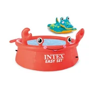 Baseny ogrodowe - Basen Krab Ø183 x 51 cm z kołem do pływania Intex - miniaturka - grafika 1