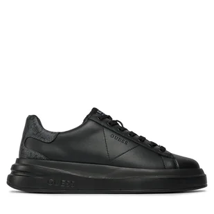 Sneakersy Guess Elba FMPVIB LEA12 Czarny - Sneakersy męskie - miniaturka - grafika 1