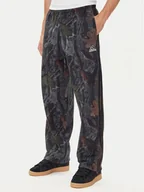 Spodnie sportowe męskie - adidas Spodnie dresowe Camo JY2773 Szary Loose Fit - miniaturka - grafika 1