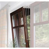 Pozostałe akcesoria dla kotów - Trixie Krata zabezpieczająca do okna skośna 62x8/16cm 4416 - miniaturka - grafika 1