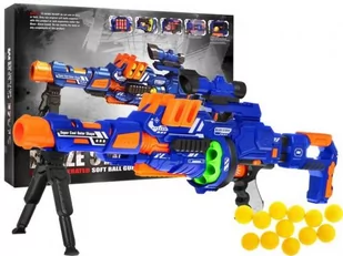 Zabawka: Wielofunkcyjny Pistolet-Karabin Modułowy BLAZE STORM (nap. elektr.) Na Kulki Piankowe 22mm. - Zabawki militarne - miniaturka - grafika 1