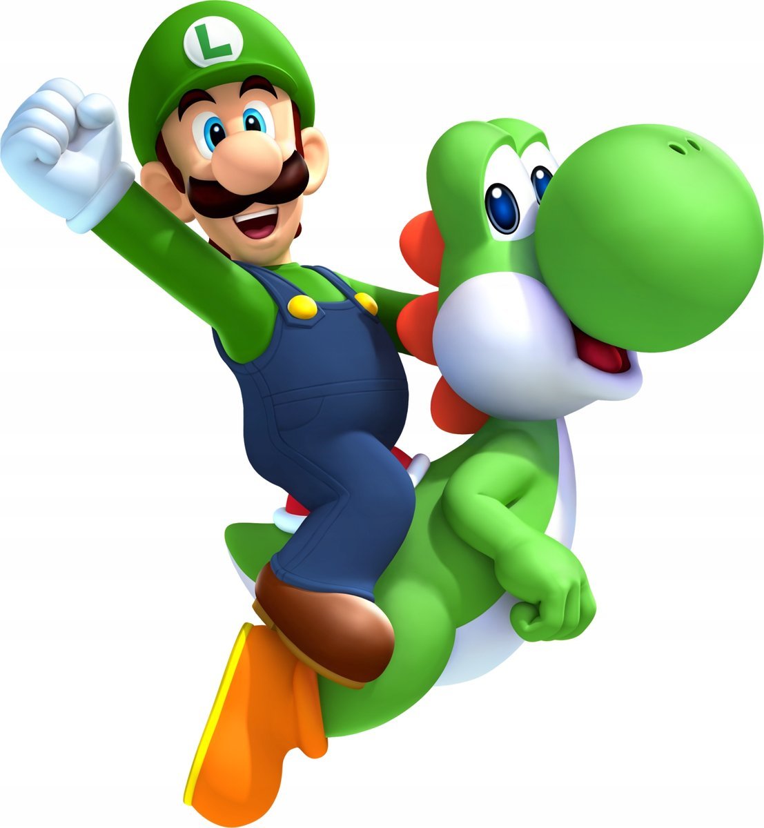 Naklejka Uv Wypukła Ozdobna DTF UV Aplikacja Mario Luigi 2