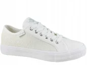 Trampki damskie - Trampki damskie na masywnej podeszwie Lee Cooper LWC-25-31-3422 biały - miniaturka - grafika 1