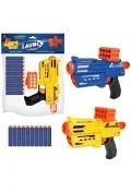 Zabawy w naśladowanie dorosłych - Pistolet na miękkie strzałki MIX - miniaturka - grafika 1