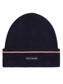 Czapki męskie - Tommy Hilfiger Czapka AM0AM13587 Granatowy - miniaturka - grafika 1