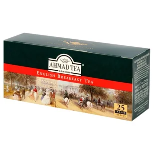 Ahmad Tea English Breakfast Herbata Czarna 25 Torebek Z Zawieszką - Herbata - miniaturka - grafika 1