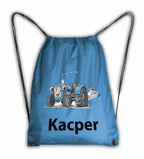 Worek Szkolny Na Buty Plecak Bajkowy Mały Traktor - Plecaki worki - miniaturka - grafika 1