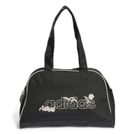Torby sportowe - Damska Torba ADIDAS W FLOWER B BAG JF8560 – Czarny - miniaturka - grafika 1