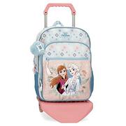 Plecaki szkolne i tornistry - Disney Own Your Destiny Bagaż- Torba na messenger Dziewczyny, niebieski, Mochila Escolar con Carro, plecak szkolny na kółkach - miniaturka - grafika 1