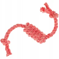 Zabawki dla psów - Zabawka Dla Psa Sznur Pleciony Z Piłką 37 Cm - miniaturka - grafika 1