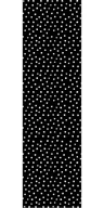 Folia, papier śniadaniowy, serwetki - Papier do pakowania - Czarny - Białe Kropki - 68,5 x 100 cm - miniaturka - grafika 1