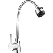 Baterie kuchenne - Bateria zlewozmywakowa stojąca ZURI z elastyczną wylewką - miniaturka - grafika 1