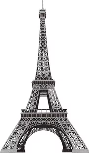 RoomMates, Wieża Eiffel'a, Naklejka ścienna wielokrotnego użytku - Tapety - miniaturka - grafika 1