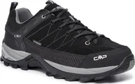 Buty trekkingowe męskie - Buty trekkingowe męskie CMP Rigel Low Trekking Shoe Wp Nero/Grey r. 42 (3Q13247-73UC) - miniaturka - grafika 1