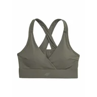 Biustonosze - Biustonosz sportowy damski 4FWSS24USBAF130 4F - miniaturka - grafika 1