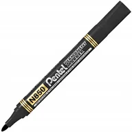 Zakreślacze - Czarny Marker Permanentny Okrągły Pentel N850 Niezmywalny Flamaster - miniaturka - grafika 1