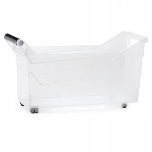 PROSPERPLAST Pojemnik NUK przezroczysty 48 cm x 18 cm x 26 cm - Pudła i pojemniki do przechowywania - miniaturka - grafika 1
