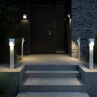 Lampy ogrodowe - Słupek ogrodowy Garden z aluminium, biały - miniaturka - grafika 1