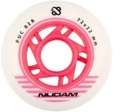 Akcesoria do skatingu - Nijdam Kółka do rolek 72mm x4 N70FA06-SLV - miniaturka - grafika 1