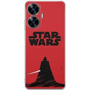 Etui Darth Vader 015 Star Wars Nadruk pełny Czerwony Producent: Realme, Model: C55 - Etui i futerały do telefonów - miniaturka - grafika 1