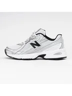 Trampki damskie - New Balance Sneakersy "740" w kolorze srebrno-biało-czarnym - miniaturka - grafika 1